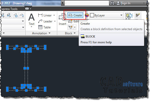 How to Create a Block in AutoCAD & Other Block Tips