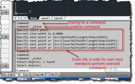 The Autocad Window A Quick Overview Cad Software Tutorials 4785