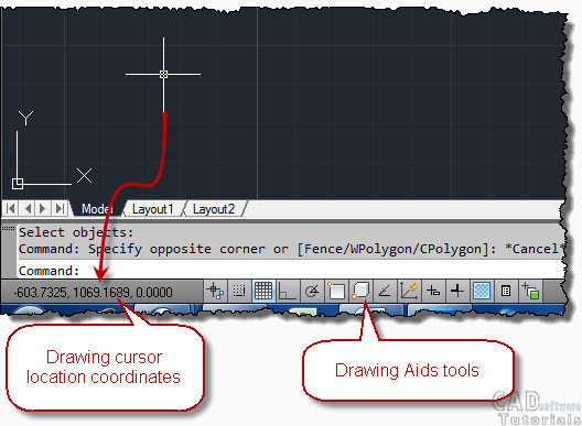 The AutoCAD Window A Quick Overview CAD Software Tutorials